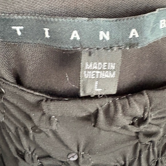 Elegant Black Sleeveless Dress - Picture 2 of 5